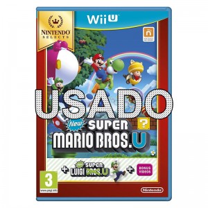 New Super Mario Bros. U + New Super Luigi U Wii U USADO